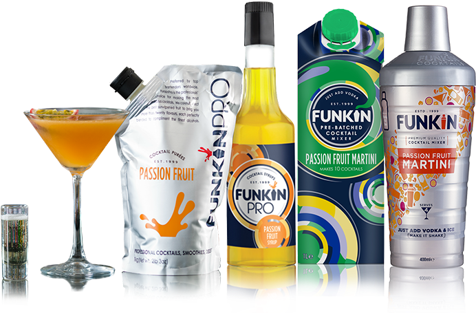 Funkin Cocktails Cocktail Mixers - Funkin Strawberry Woowoo Mixer (693x462), Png Download