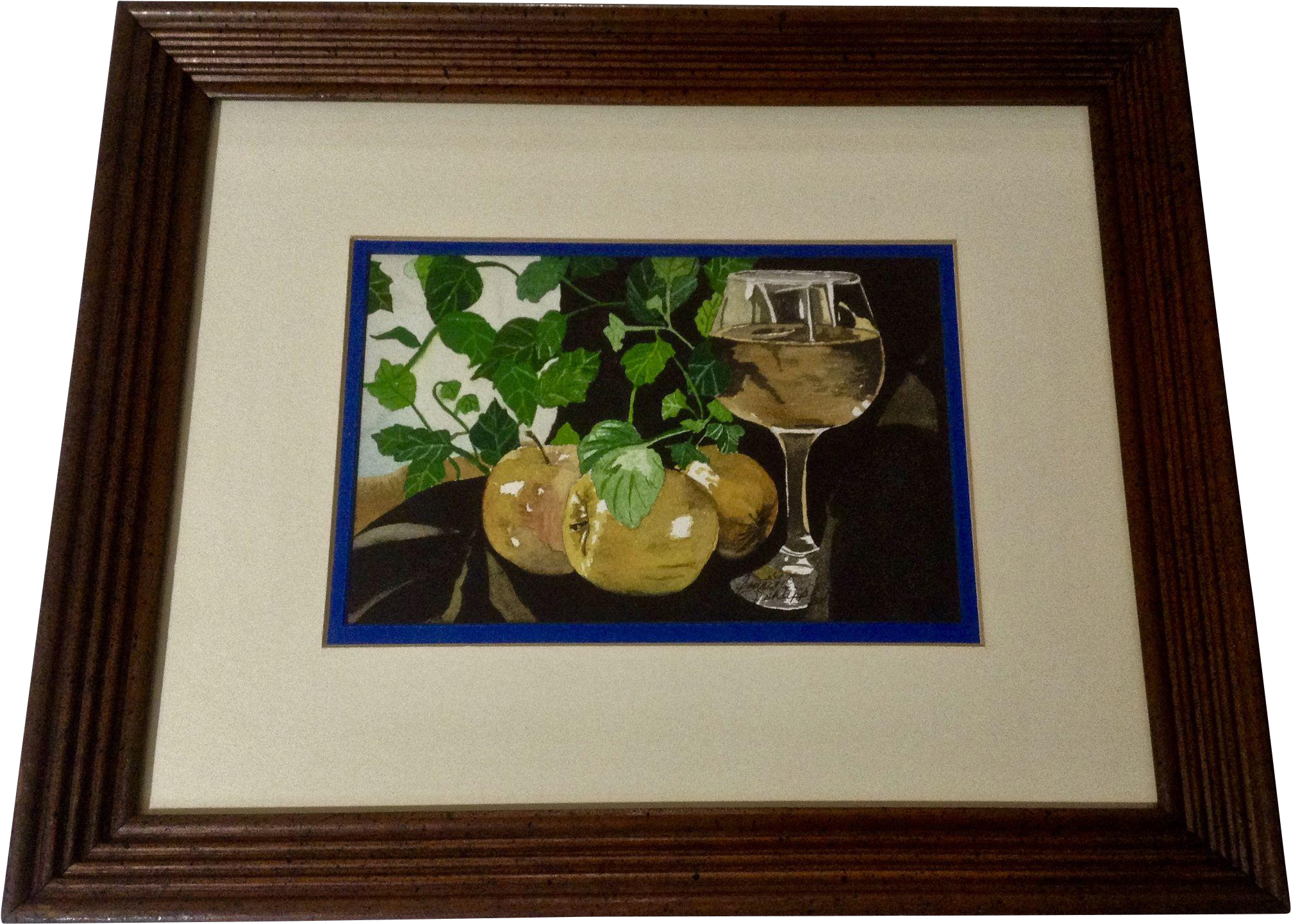 Connie Schlepp Weiskopf, 'three Apples' Watercolor - Watercolor Painting (2013x2013), Png Download