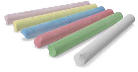 Chalk Png Hd - Sidewalk Chalk (600x600), Png Download