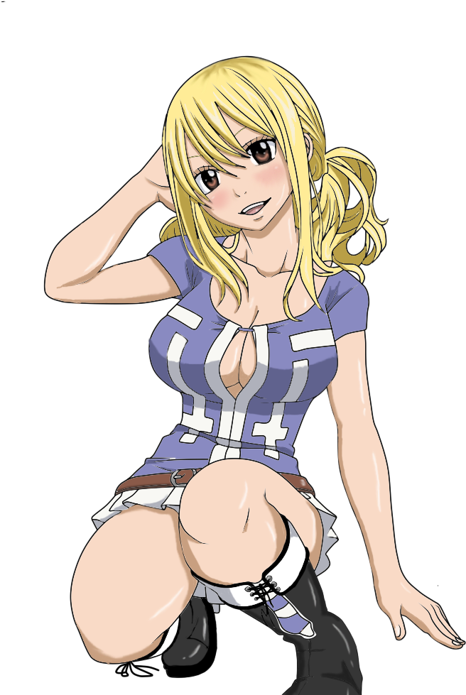 Fairy Tail Lucy Sexy Png (722x1026), Png Download