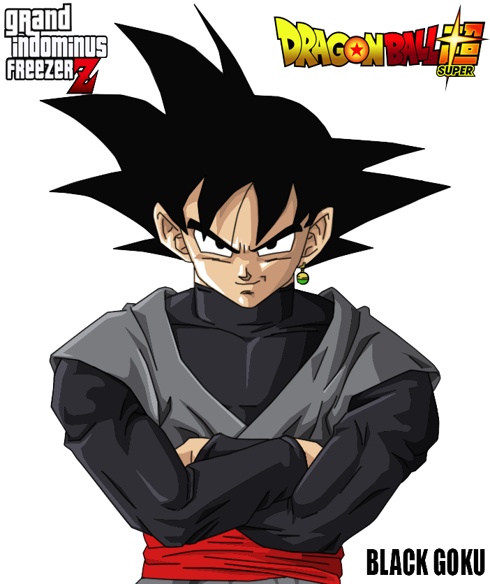 Dragon Ball Super Character - Goku In Black (702x836), Png Download