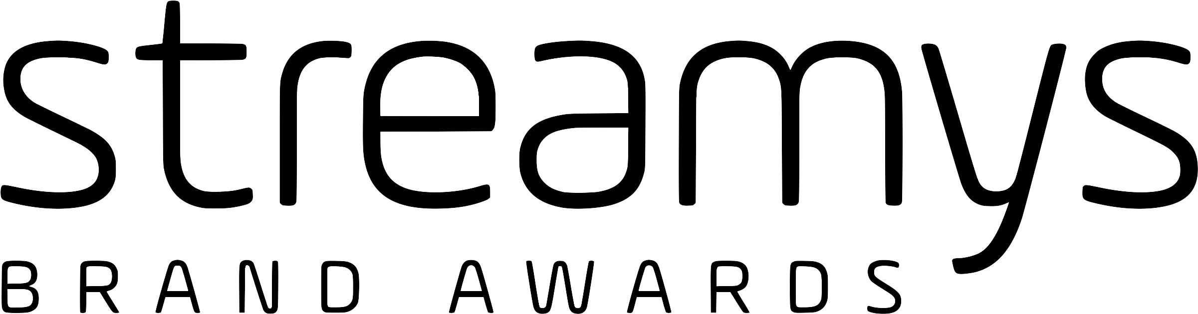 Streamys Brand Awards Horizontal (2640x692), Png Download