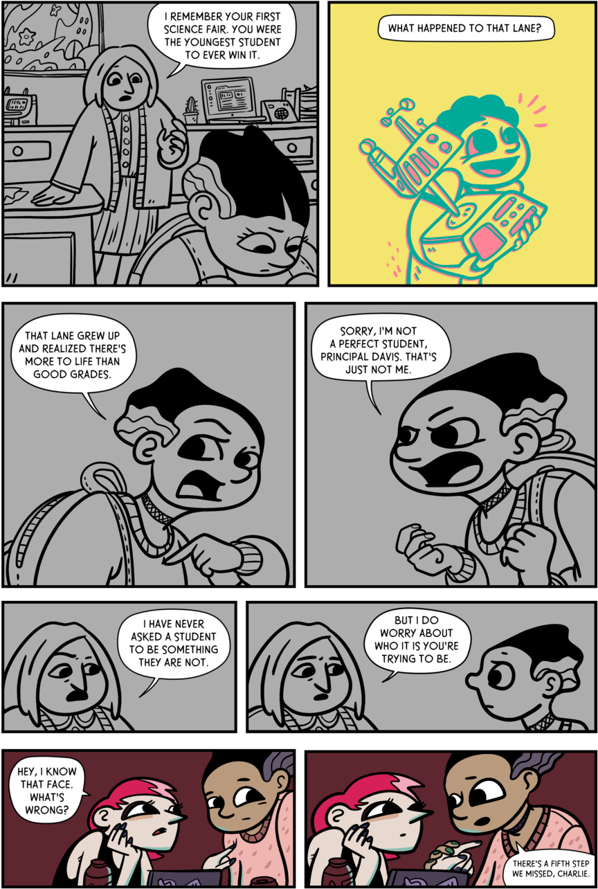 The Exploit Comic Ch2 3 - Comics (1000x1414), Png Download