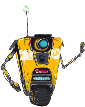 Borderlands Transparent Background - Cl4p Trap (800x500), Png Download