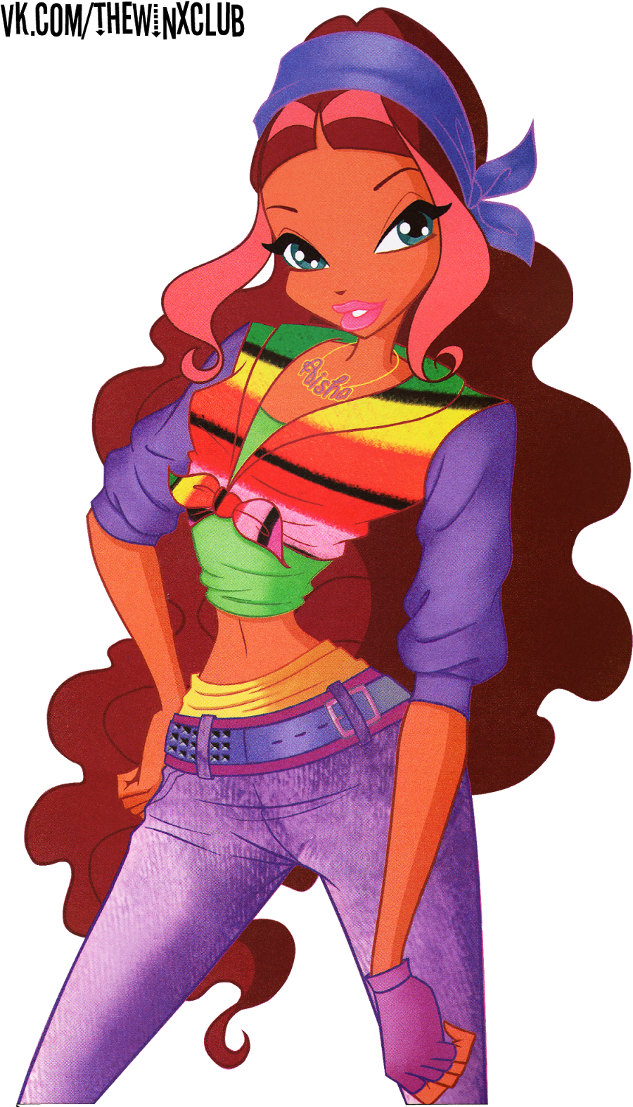 Thanks To Vk/winxclubrus And Vk/thewinxclub - Cartoon (941x1600), Png Download