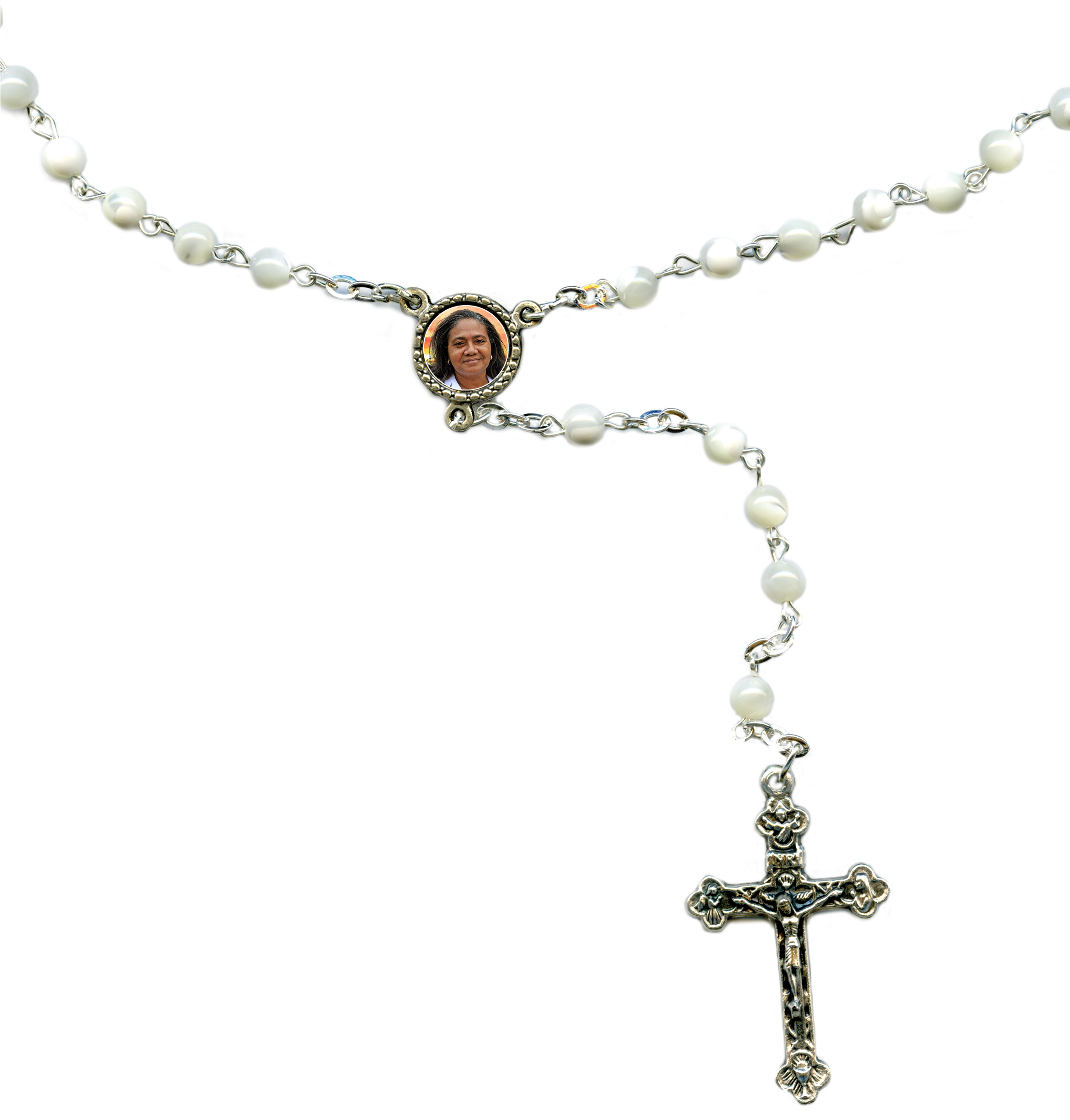 Rosary Pearl - Chain (2332x2471), Png Download