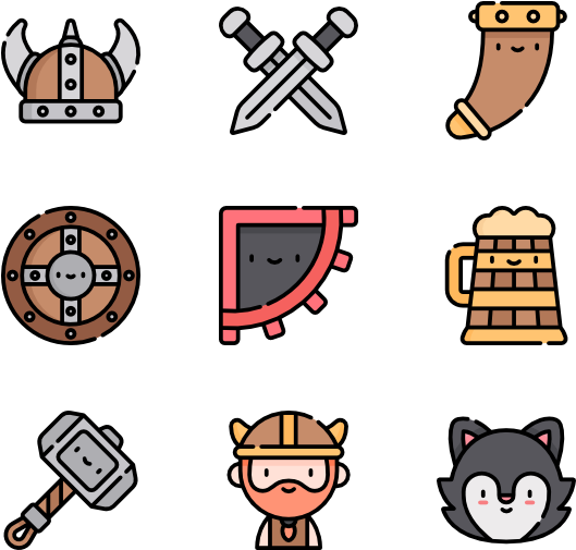 Viking (600x564), Png Download
