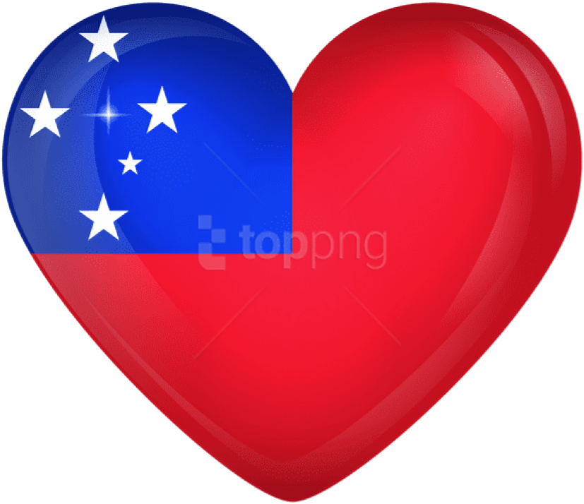Free Png Download Samoa Large Heart Flag Clipart Png - Chelsea Fc Iphone Xs (850x726), Png Download