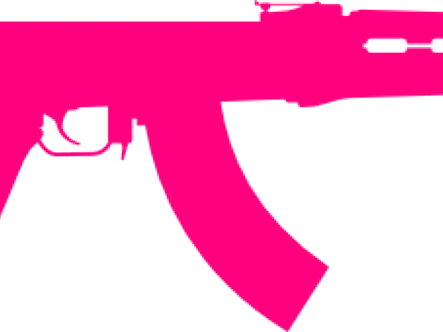 Weapon Clipart Ak 47 - Ak 47 Art Png (640x480), Png Download