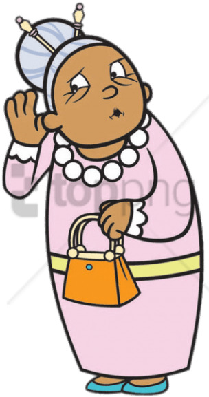 Free Png Download Wordgirl Granny May Clipart Png Photo - Wordgirl Granny May (480x641), Png Download