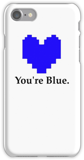 Blue Heart By Cjustusmig - Xxxtentacion Phone Case Iphone 6 (500x667), Png Download