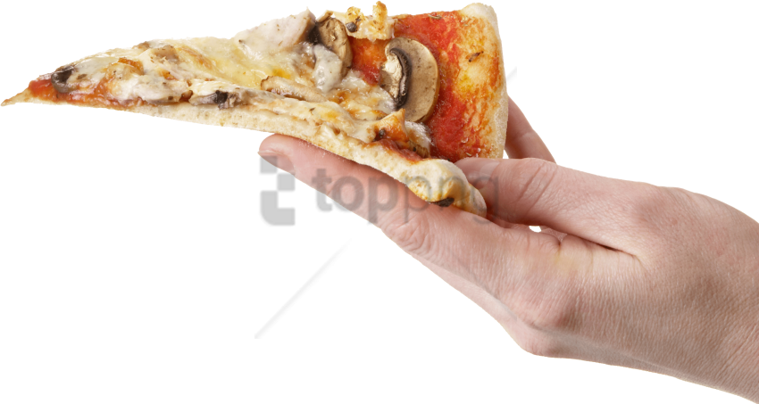 Free Png Holding Pizza Png Image With Transparent Background - Holding Pizza (850x453), Png Download