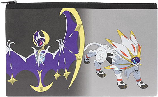Sun And Moon Legendaries Pencil Case - Wallet (600x600), Png Download
