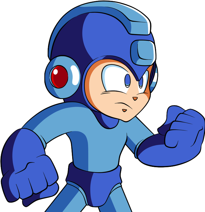 Mega Man's Avatar - Mega Man Hd Sprite (702x702), Png Download