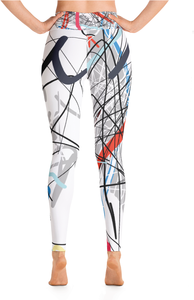 Sgrib Print Women's Fashion Yoga Leggings - Yoga Pants (1000x1000), Png Download