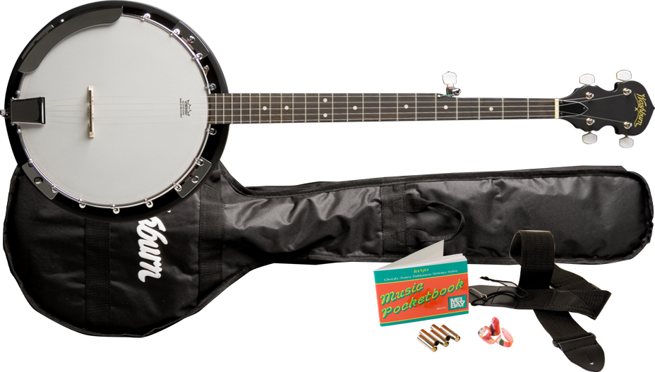 Americana - Washburn Banjo (928x527), Png Download