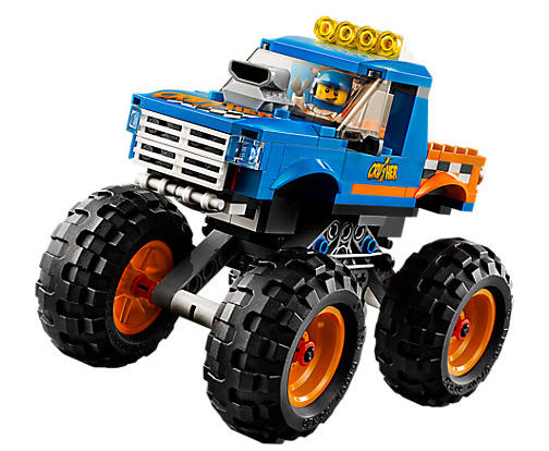 Lego City Great Vehicles Monster Truck - レゴ モンスター トラック (700x700), Png Download