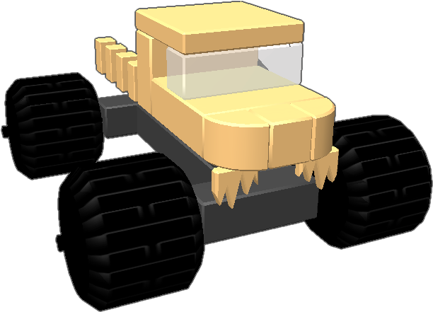 Monster Jam - Monster Truck (768x768), Png Download