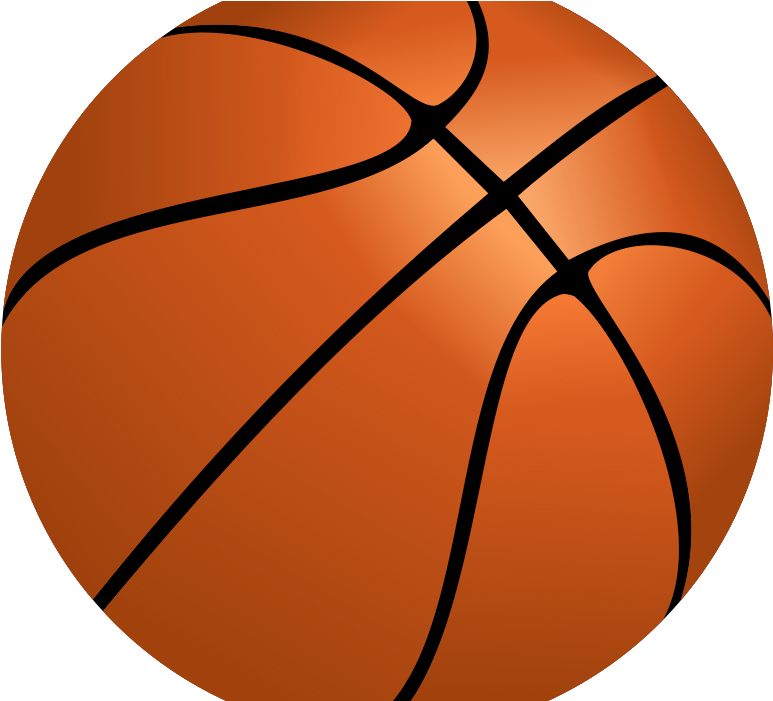 Basketball-800x700 - Basketball Clip Art (800x700), Png Download