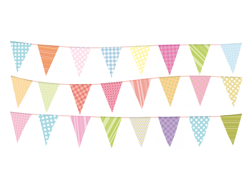 Banderines De Colores - ซูชิ เป็น คำ ๆ (1000x1000), Png Download