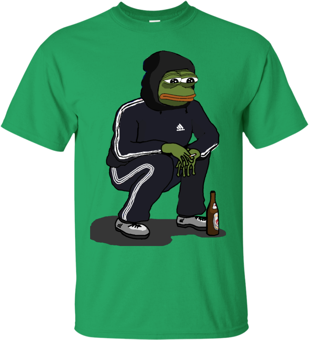 Slav Pepe Shirt Peakmemes - Shirt (1155x1155), Png Download