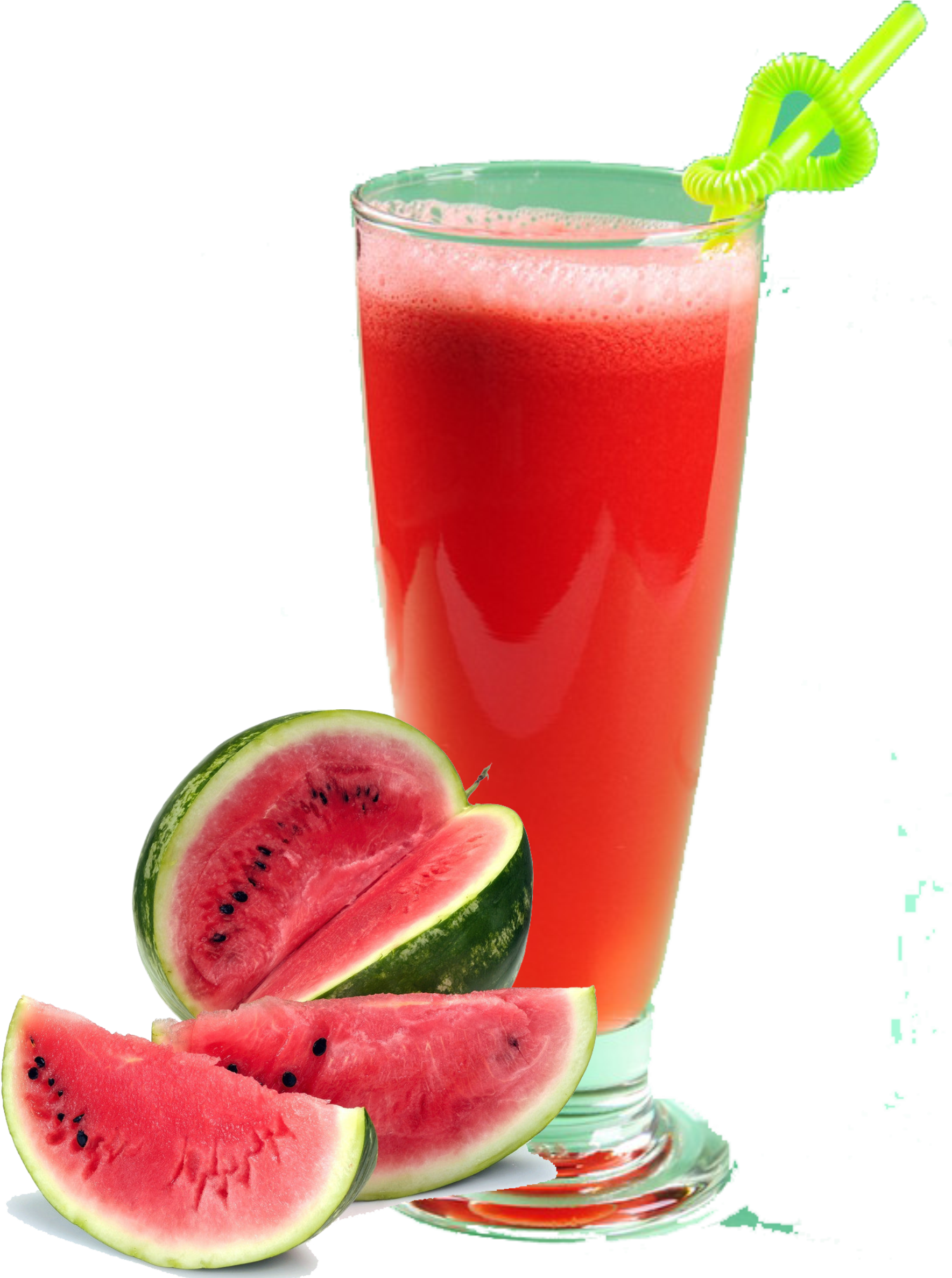 Ftestickers Watercolor Drink Juice Watermelon - High Quality Image Of Watermelon (1852x2374), Png Download