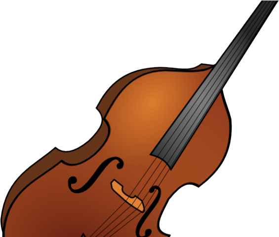 Instrument Clipart Double Bass - Cartoon Double Bass (640x480), Png Download