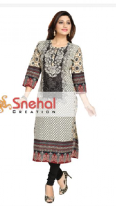Sale Cotton Kurti - Formal Wear (500x717), Png Download