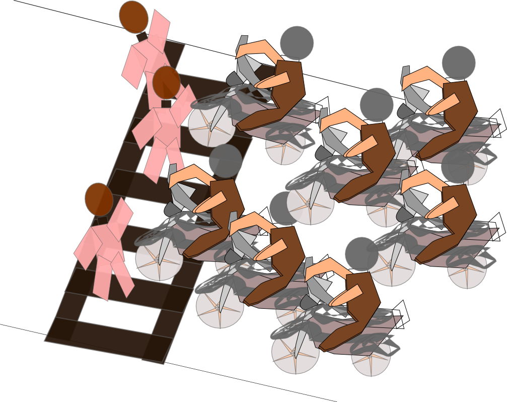 Aggressive Riding - Graphic Design (1007x798), Png Download