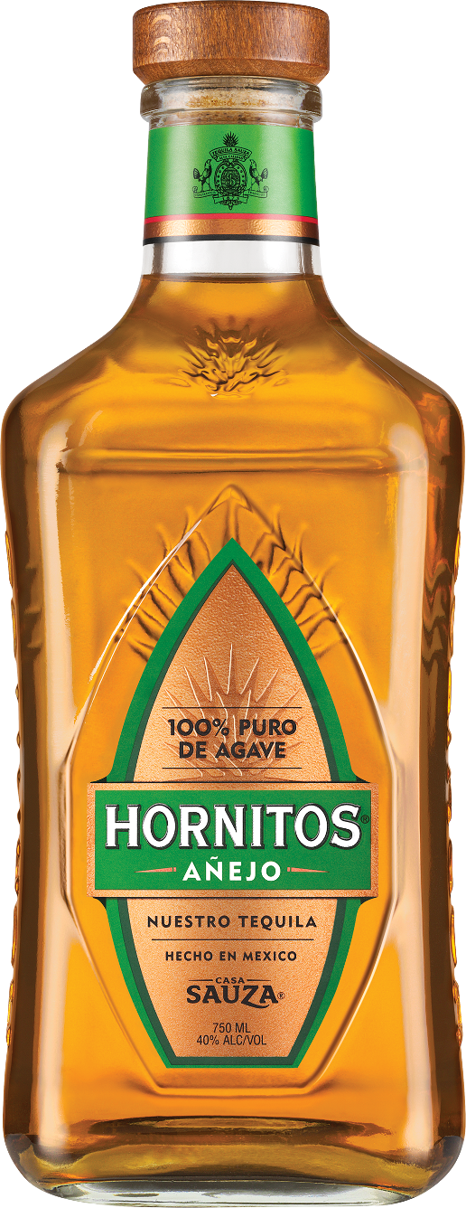 Hornitos Anejo Aged Tequila Bottle - Hornitos Anejo Tequila (516x1336), Png Download