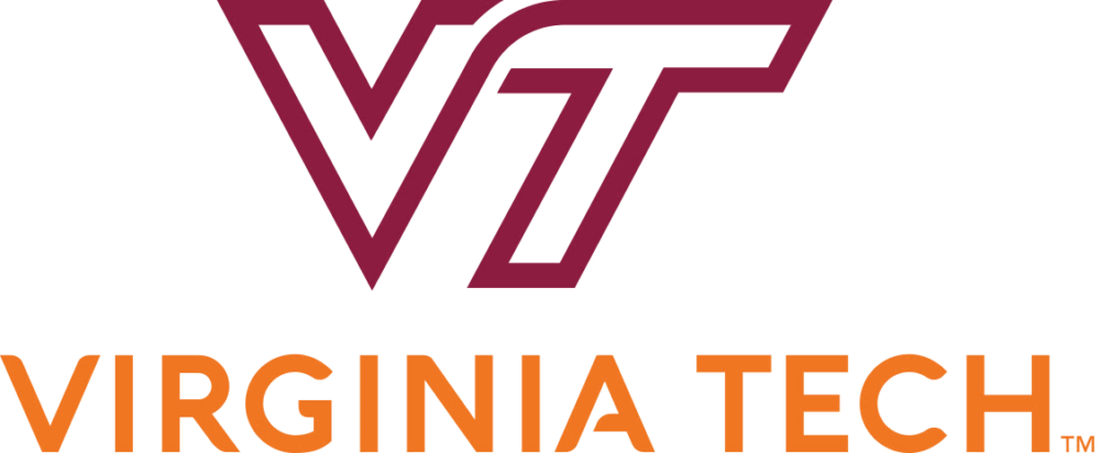 Virginia Tech B - Virginia Tech Png Logo (1000x412), Png Download