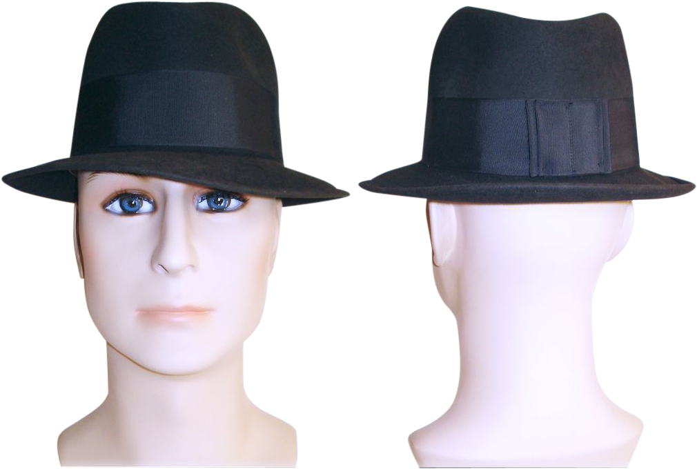 Gangster Hat Png - Mannequin (1009x1009), Png Download