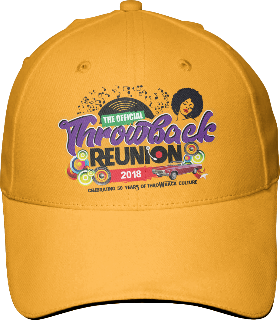 Limited Edition Gold Festival Hat - Baseball Cap (1669x1688), Png Download