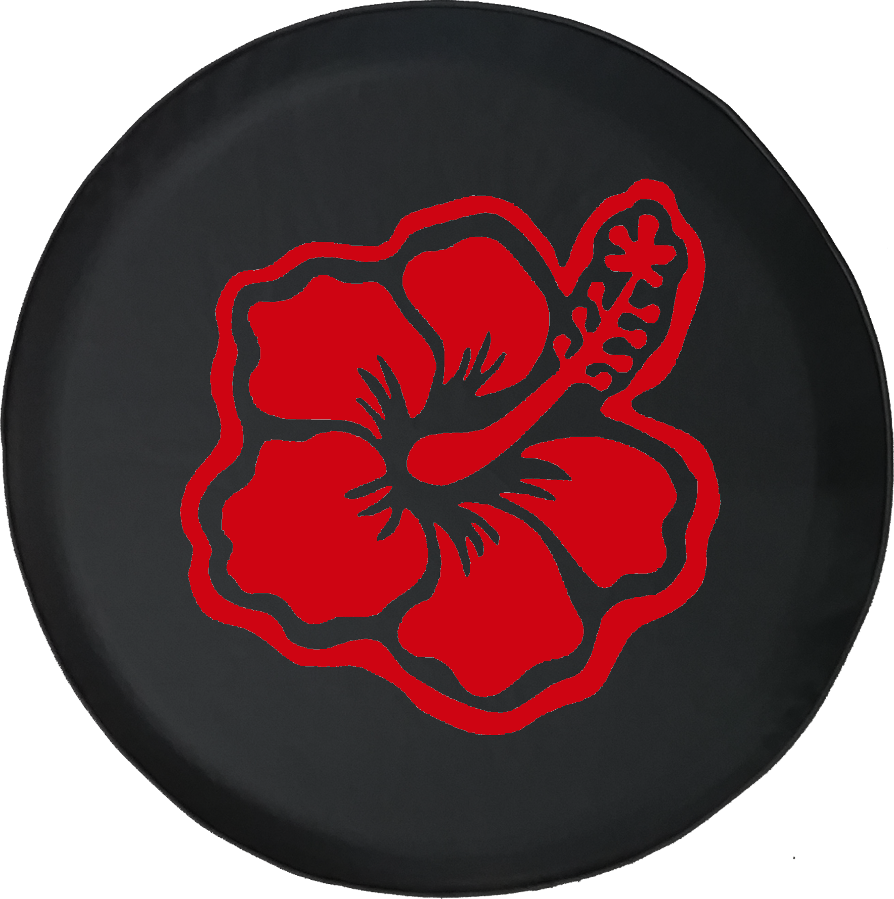 Hibiscus Hawaiian Tropical Flower Offroad Jeep Rv Camper - Hawaiian Hibiscus (1768x1777), Png Download