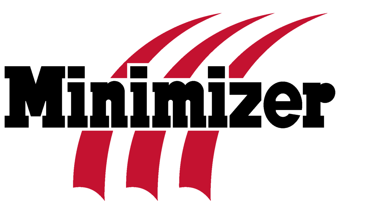 Minimizer Poly Fenders Perfect Match For Vine Rigs - Minimizer Logo (1200x696), Png Download