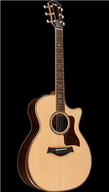 Taylor 814ce Deluxe Acoustic/electric Guitar 814ce - Guitar (509x658), Png Download