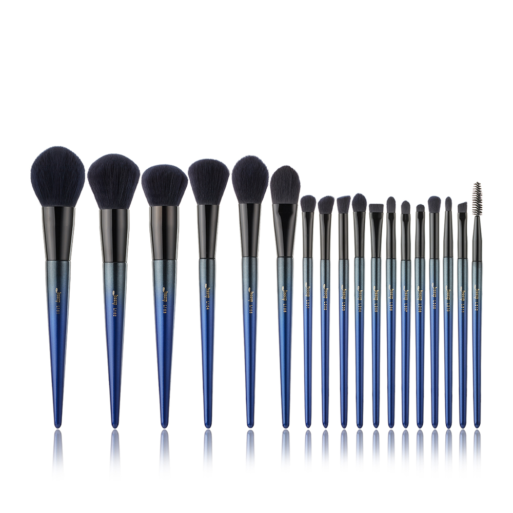 Blue Makeup Brushes (1000x1000), Png Download