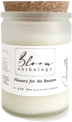 Wildflowers Candle // 13 Oz (600x600), Png Download