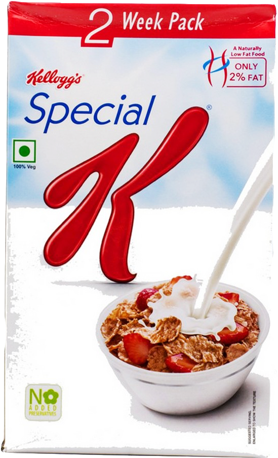Kellogg's Cereal Special K 900 Gm - Kellogg's 2 Week Challenge (1000x1000), Png Download