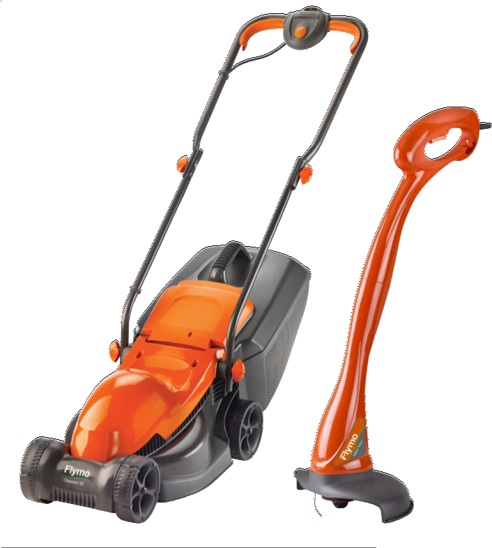 Flymo Lawnmower (717x787), Png Download