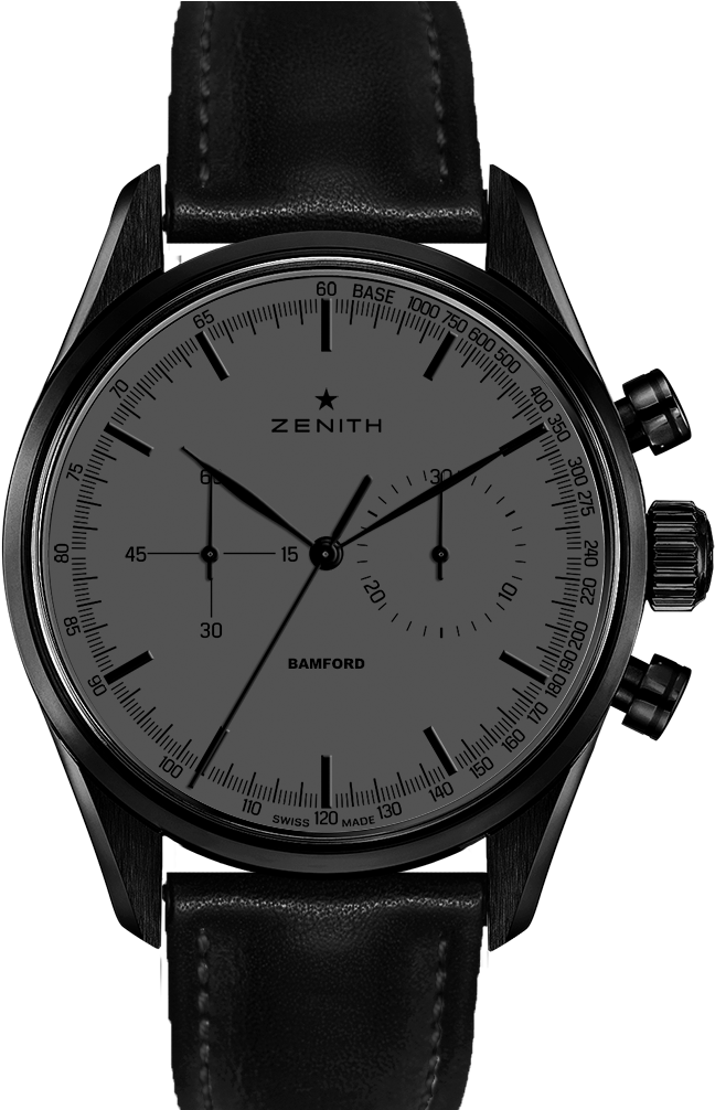Zenith Heritage 146 Chronomaster 38mm - Zenith (1000x1005), Png Download