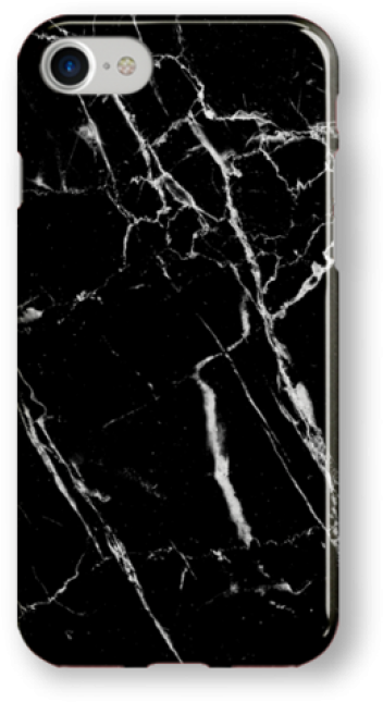 Recover Black Marble Iphone 8/7/6 Case - Iphone 8 Case Black (650x650), Png Download