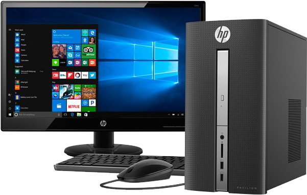 Desktop Repair Center - Máy Tính (600x532), Png Download