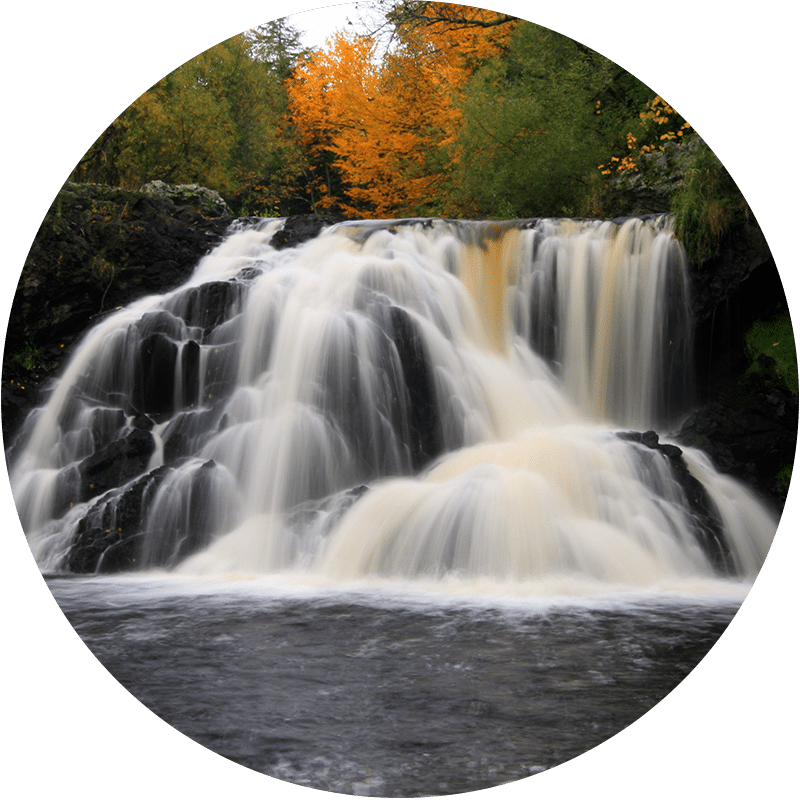 Explore-regions - Waterfall (800x800), Png Download
