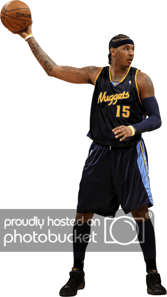 Carmelo Anthony Png - Nba Players No Background (577x1024), Png Download