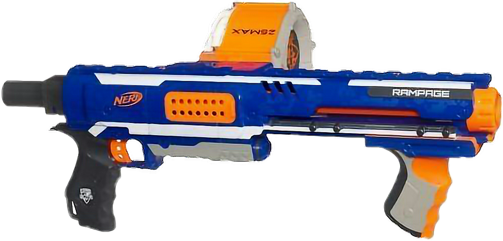 Nerf Sticker - Nerf Rampage Elite (1024x492), Png Download