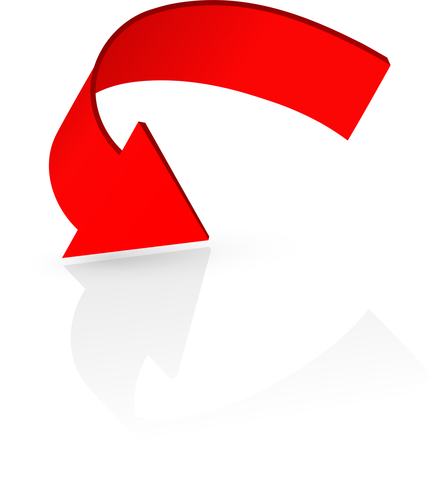 1500 X 1696 6 - Flecha Logo Roja (1500x1696), Png Download