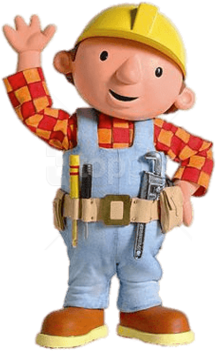 Free Png Download Old Bob The Builder Waving Clipart - Bob The Builder Png (480x728), Png Download