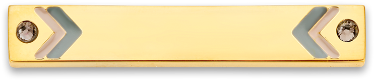 Arrow Gold Toned - Wood (1000x1000), Png Download