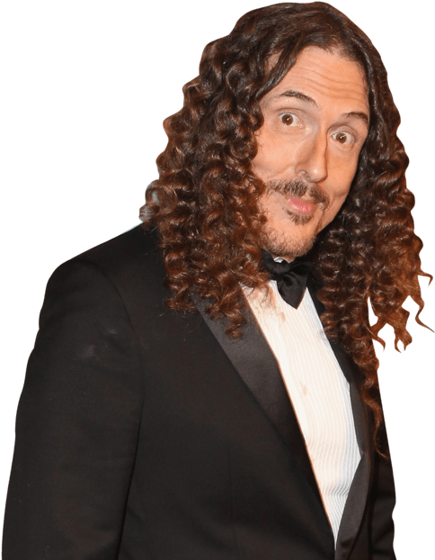 Weird Al On His Emmy Medley & George R - Weird Al Yankovic Logo Transparent (1200x630), Png Download